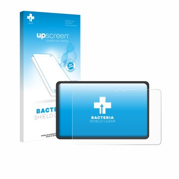 Parte frontale di una confezione del prodotto con il logo del marchio upscreen. Accanto è raffigurato il dispositivo VALE V12E