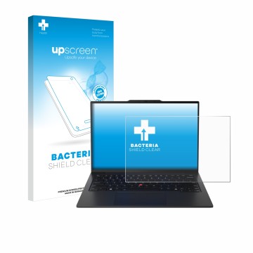 Front side of a product packaging with the brand logo upscreen. Next to it is the device Lenovo ThinkPad X1 Carbon Gen 12 14