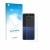 Parte frontal de un envase de producto con el logotipo de la marca upscreen. Al lado se muestra el dispositivo Samsung Galaxy 