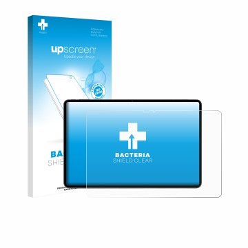 Parte frontale di una confezione del prodotto con il logo del marchio upscreen. Accanto è raffigurato il dispositivo VALE V12X