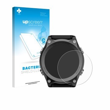 Vorderseite einer Produktverpackung mit dem Markenlogo upscreen. Daneben ist das Gerät Mares Sirius mit dem zugehörigen Displa