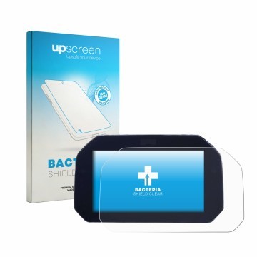 Vorderseite einer Produktverpackung mit dem Markenlogo upscreen. Daneben ist das Gerät BMW S 1000 XR K69 2024 TFT 6.5