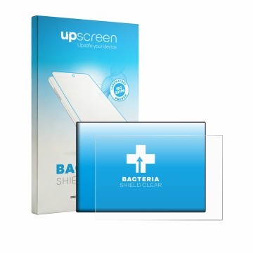 Parte frontale di una confezione del prodotto con il logo del marchio upscreen. Accanto è raffigurato il dispositivo CrossCont