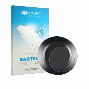 Face avant d’un emballage produit avec le logo de la marque upscreen. À côté, l’appareil ZMCVOE Bike Computer est représenté a