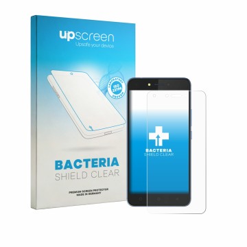 Front side of a product packaging with the brand logo upscreen. Next to it is the device Tecno Pouvoir 1 shown with the corres