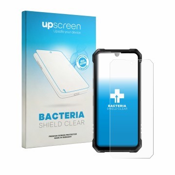 Parte frontale di una confezione del prodotto con il logo del marchio upscreen. Accanto è raffigurato il dispositivo Lagenio R