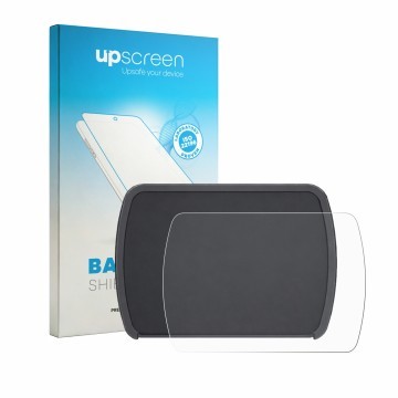 Front side of a product packaging with the brand logo upscreen. Next to it is the device Motocaddy M1 DHC 2026 shown with the 