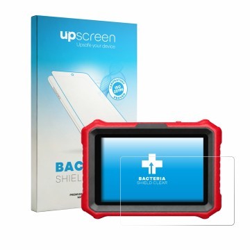 Parte frontale di una confezione del prodotto con il logo del marchio upscreen. Accanto è raffigurato il dispositivo KINGBOLEN