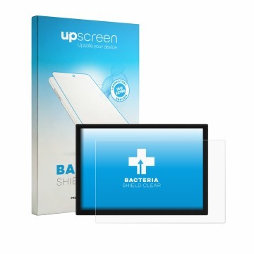 Vorderseite einer Produktverpackung mit dem Markenlogo upscreen. Daneben ist das Gerät WetterOnline Home 4 mit dem zugehörigen