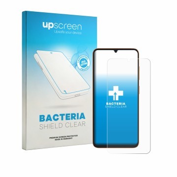 Vorderseite einer Produktverpackung mit dem Markenlogo upscreen. Daneben ist das Gerät Hotwav A26 Ultra mit dem zugehörigen Di