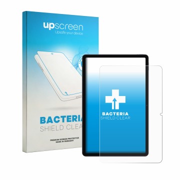 Parte frontal de un envase de producto con el logotipo de la marca upscreen. Al lado se muestra el dispositivo Xiaomi Redmi Pa