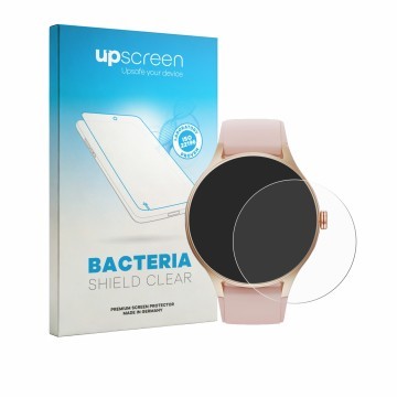 Parte frontale di una confezione del prodotto con il logo del marchio upscreen. Accanto è raffigurato il dispositivo Woneligo 