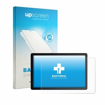 Parte frontale di una confezione del prodotto con il logo del marchio upscreen. Accanto è raffigurato il dispositivo Wqplo G13