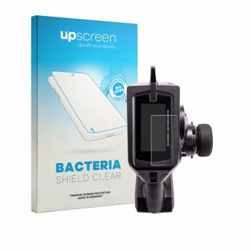 Face avant d’un emballage produit avec le logo de la marque upscreen. À côté, l’appareil Spektrum DX Pro Plus est représenté a