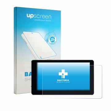 Vorderseite einer Produktverpackung mit dem Markenlogo upscreen. Daneben ist das Gerät Zontes 368D 2026 mit dem zugehörigen Di