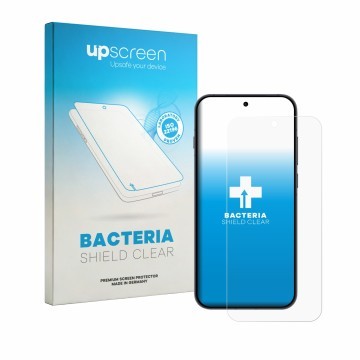 Vorderseite einer Produktverpackung mit dem Markenlogo upscreen. Daneben ist das Gerät Oppo Reno 16 FS mit dem zugehörigen Dis