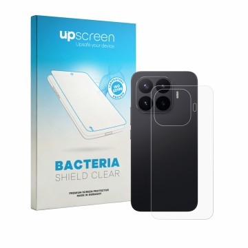 Front side of a product packaging with the brand logo upscreen. Next to it is the device Xiaomi 17T Pro (Back) shown with the 