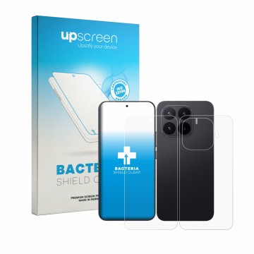 Front side of a product packaging with the brand logo upscreen. Next to it is the device Xiaomi 17T Pro (Front+Back) shown wit