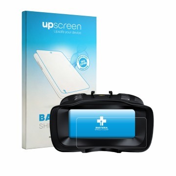 Vorderseite einer Produktverpackung mit dem Markenlogo upscreen. Daneben ist das Gerät Akaso Seemor-200 mit dem zugehörigen Di