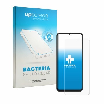 Vorderseite einer Produktverpackung mit dem Markenlogo upscreen. Daneben ist das Gerät Neow Safe mit dem zugehörigen Displaysc