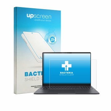 Front side of a product packaging with the brand logo upscreen. Next to it is the device ASUS ExpertBook B3 Gen 2 B3605 shown 