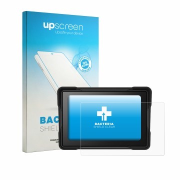 Vorderseite einer Produktverpackung mit dem Markenlogo upscreen. Daneben ist das Gerät SageFurned 5