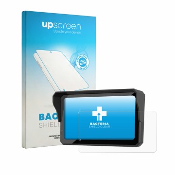 Vorderseite einer Produktverpackung mit dem Markenlogo upscreen. Daneben ist das Gerät Carpuride W602 Pro 6.25