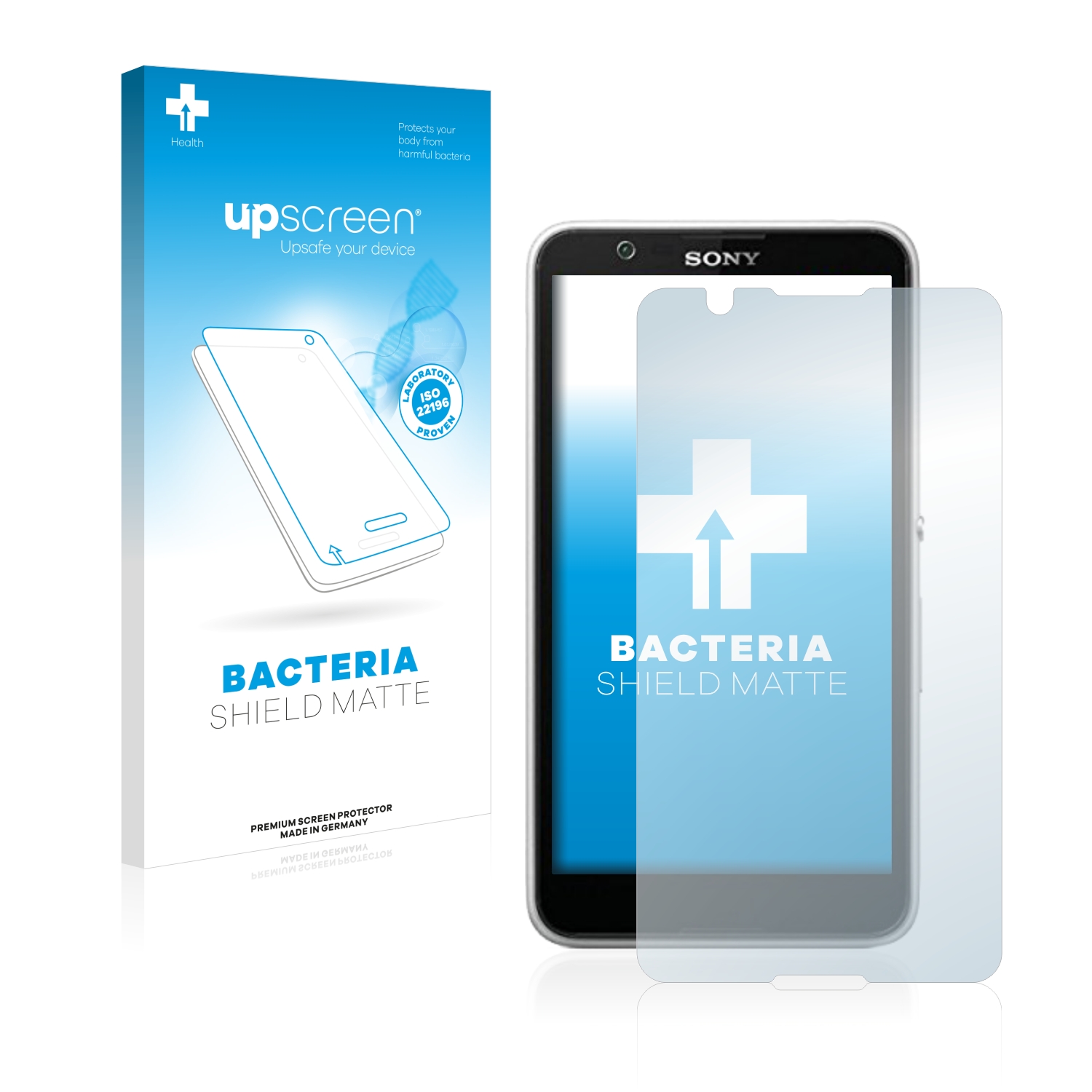 Upscreen Bacteria Shield Matte Premium Antibacterial Screen Protector For Sony Xperia E4 Dual E2115 Protectionfilms24 Com