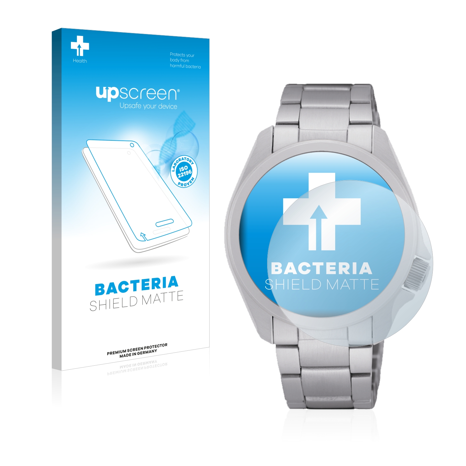 upscreen Bacteria Shield Matte Premium Antibacterial Screen Protector for  Seiko 5 Sports SRPH49K1 