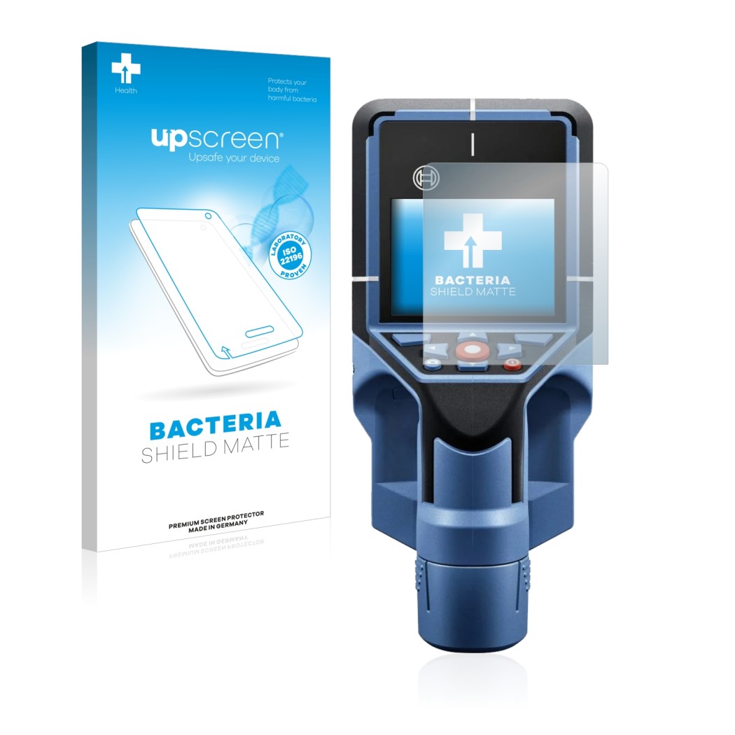 upscreen Bacteria Shield Matte Premium Antibakterielle Displayschutzfolie  für Bosch D-tect 200 C Wallscanner