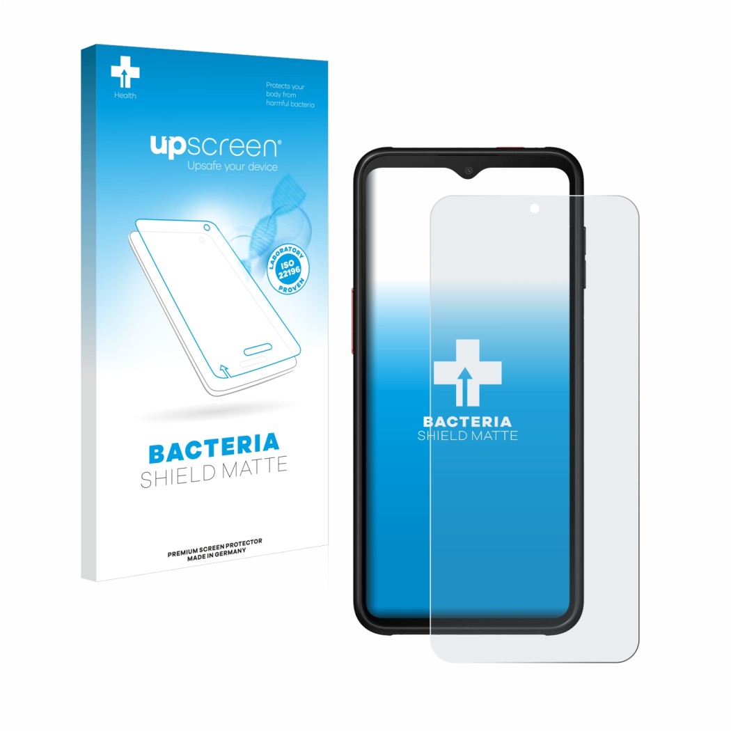 upscreen Bacteria Shield Matte Premium Antibakterielle Displayschutzfolie  für Samsung Galaxy Xcover 6 Pro Enterprise Edition