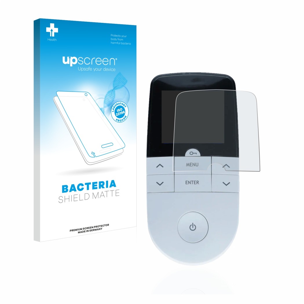 upscreen Bacteria Shield Matte Premium Protector de pantalla antibacteriano  mate para Beurer EM 49 Digital TENS/EMS
