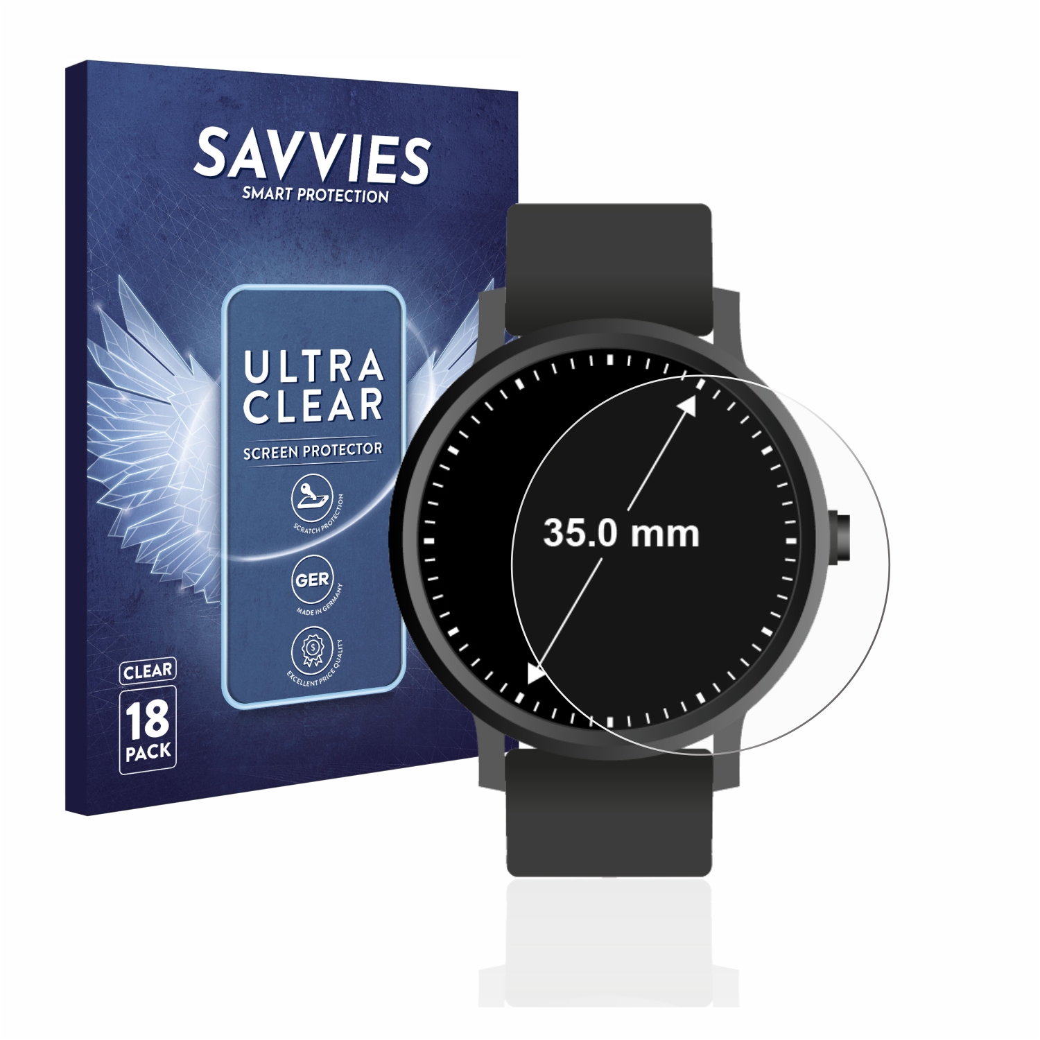 Schutzfolie für Armbanduhren universal alle Größen - Bild 25 von 180