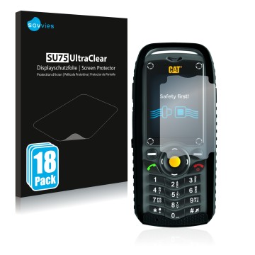 Parte frontale di una confezione del prodotto con il logo del marchio Savvies. Accanto è raffigurato il dispositivo Caterpilla