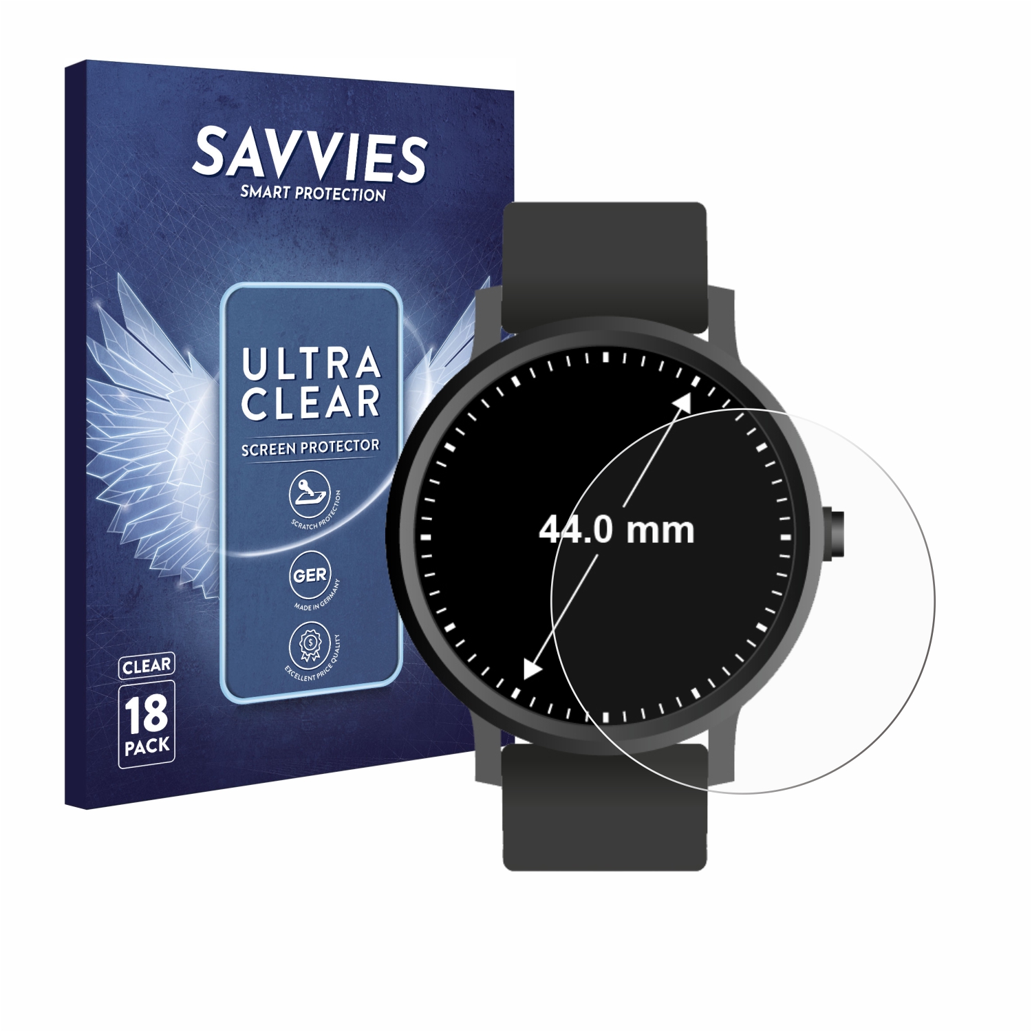 Schutzfolie für Armbanduhren Kreisrund alle Größen - Zdjęcie 88 z 166