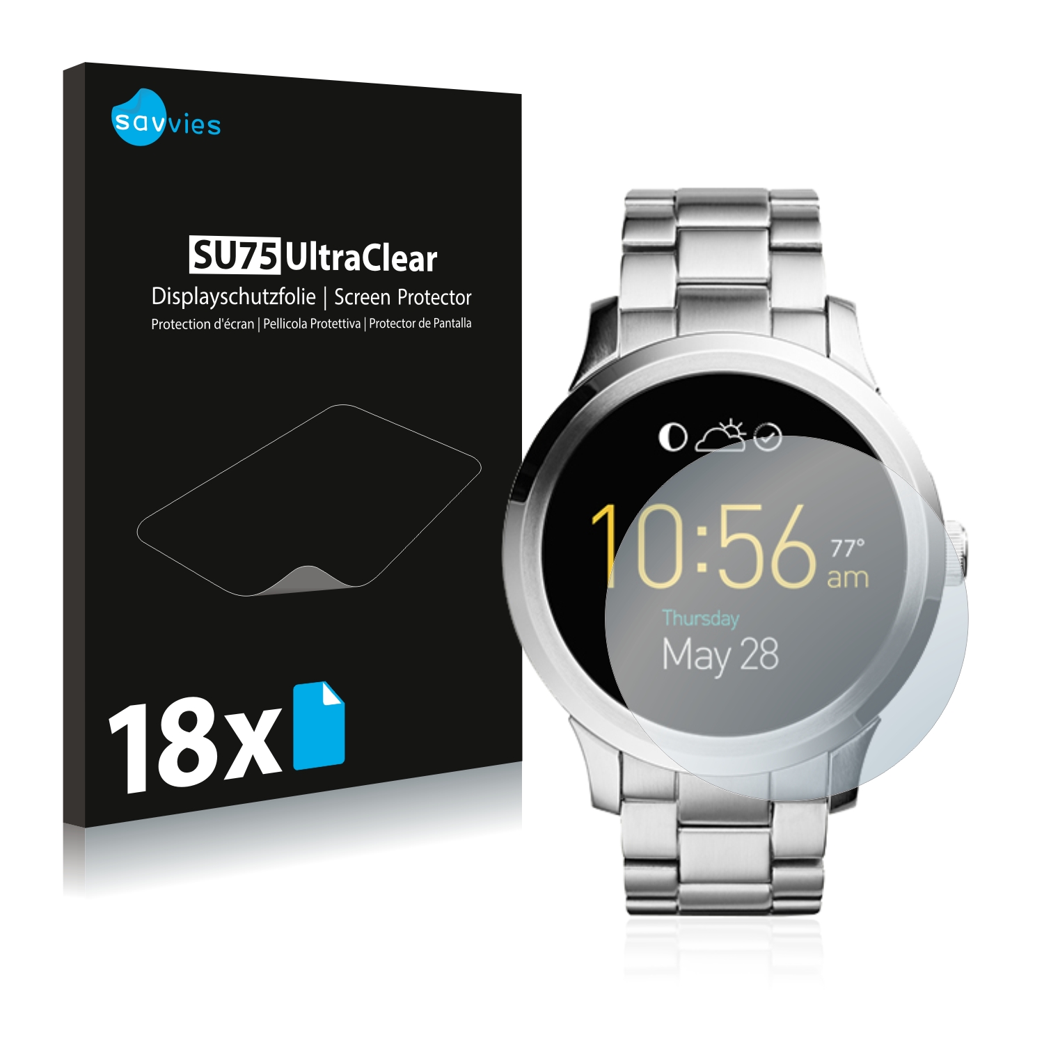 fossil q screen protector