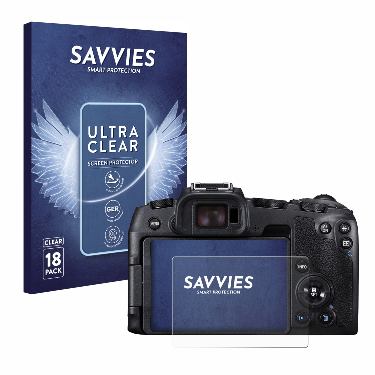 2x BROTECT Protector Pantalla para Canon EOS RP Película Protectora