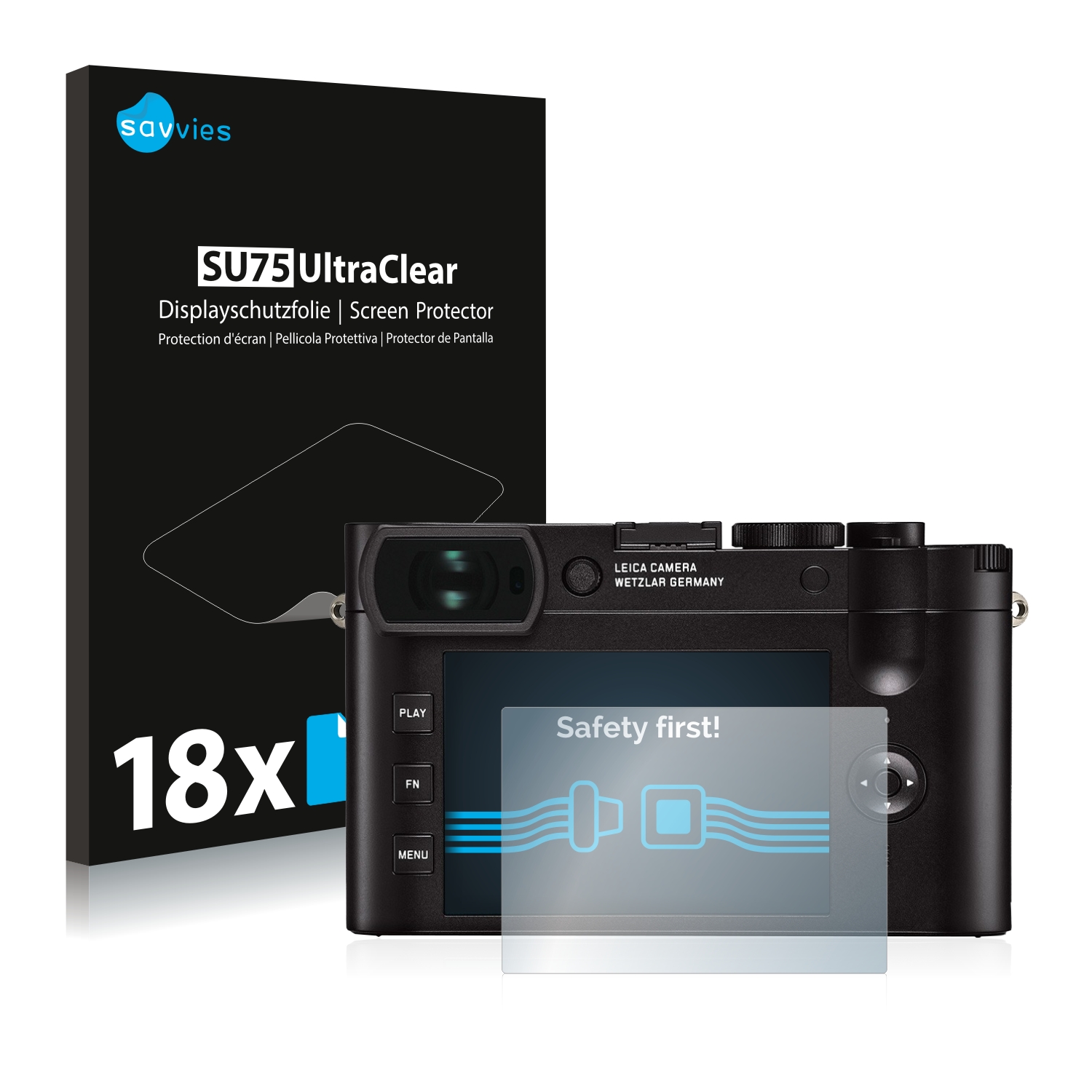 Typ 601 AirGlass Panzerfolie Leica SL Schutzpanzer Glasfolie