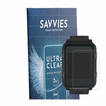 Face avant d’un emballage produit avec le logo de la marque Savvies. À côté, l’appareil Sigma iD.TRI est représenté avec la pr