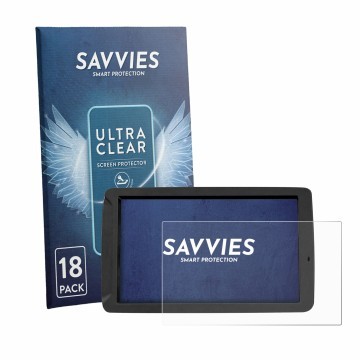 Vorderseite einer Produktverpackung mit dem Markenlogo Savvies. Daneben ist das Gerät BMW Motorrad Navigator V 5 mit dem zugeh