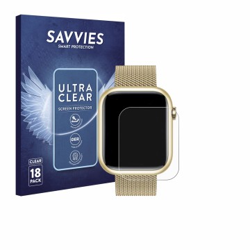Face avant d’un emballage produit avec le logo de la marque Savvies. À côté, l’appareil Taopon G104 1.83