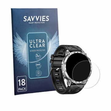 Parte frontale di una confezione del prodotto con il logo del marchio Savvies. Accanto è raffigurato il dispositivo Miecgth IW