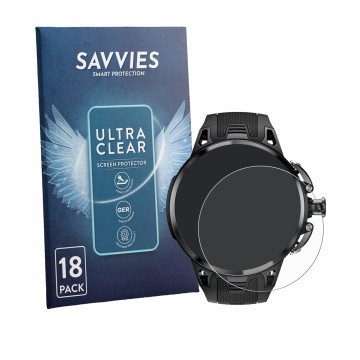 Vorderseite einer Produktverpackung mit dem Markenlogo Savvies. Daneben ist das Gerät Lokmat Appllp 4 Pro mit dem zugehörigen 