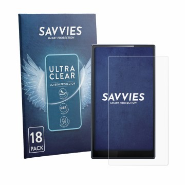 Vorderseite einer Produktverpackung mit dem Markenlogo Savvies. Daneben ist das Gerät FiiO M21 mit dem zugehörigen Displayschu
