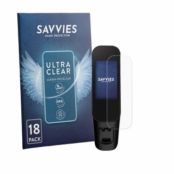 Front side of a product packaging with the brand logo Savvies. Next to it is the device Xiaomi Electric Scooter 6 Ultra shown 