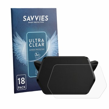 Parte frontale di una confezione del prodotto con il logo del marchio Savvies. Accanto è raffigurato il dispositivo Navee XT5 
