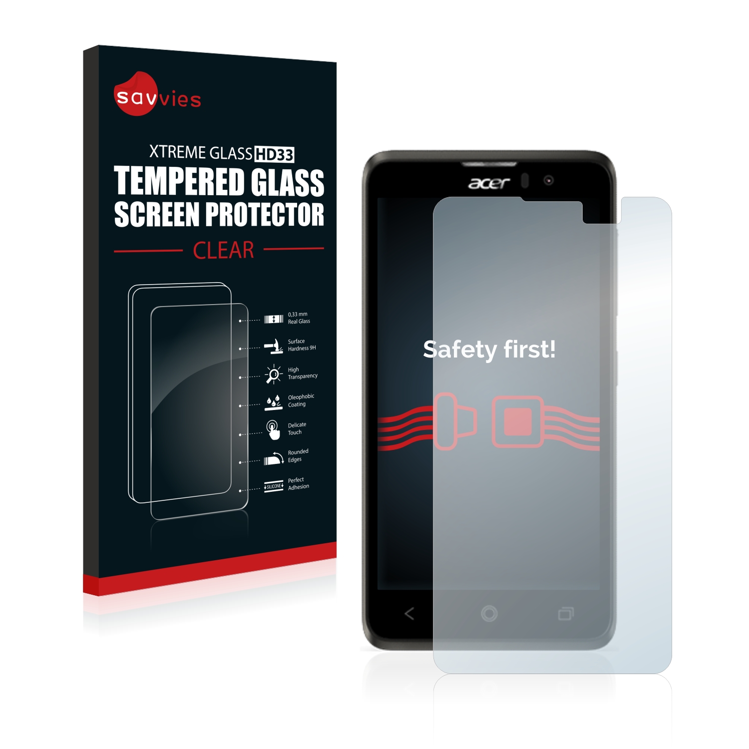 Tvrzené sklo Savvies Xtreme Glass HD33 pro Acer Liquid Z520