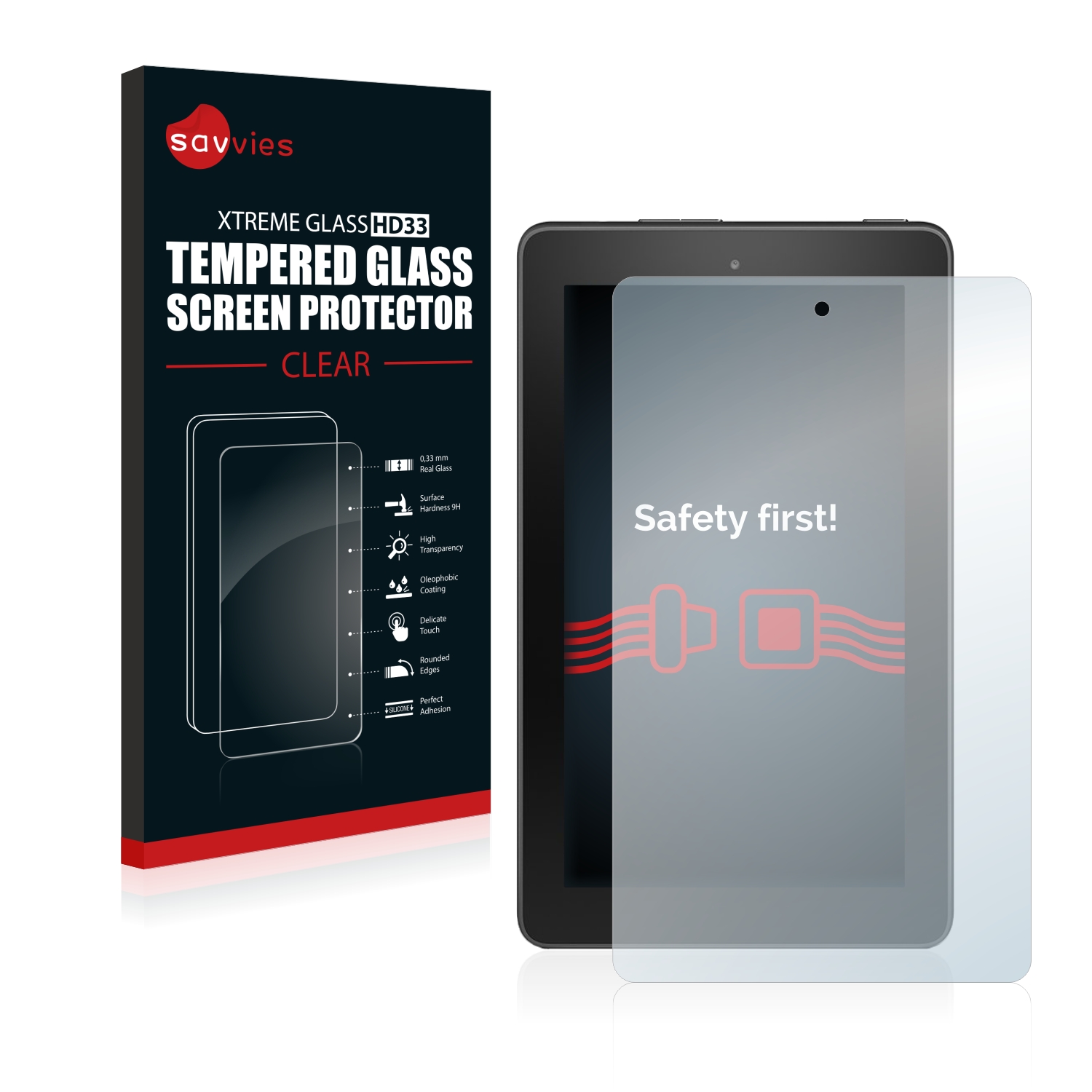Tvrzené sklo Savvies Xtreme Glass HD33 pro Amazon Fire (2015)