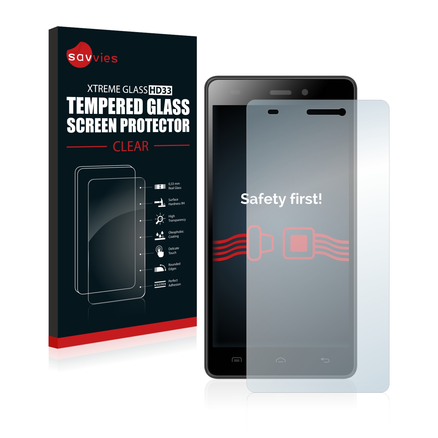 Tvrzené sklo Savvies Xtreme Glass HD33 pro Doogee Galicia X5 Pro