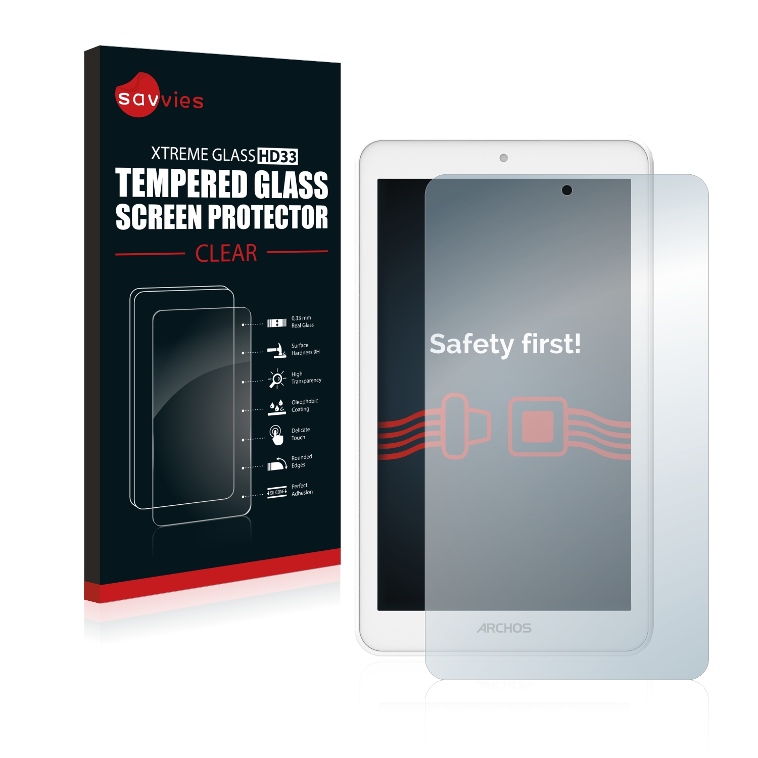 Tvrzené sklo Savvies Xtreme Glass HD33 pro Archos 70 Platinum